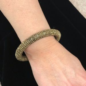 Gold beaded bracelet